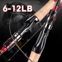 ราคา Sougayilang Spinning/Casting Fishing Rod 1.65M 2 ส่วน Rod คาร์บอนไฟเบอร์ Ultralight Rod Max Test ลาก 6-12LB (1732695123873924941)