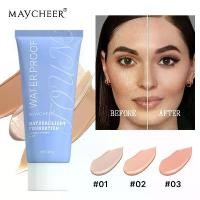 ราคา จัดส่งเฉพาะจุด คลังสินค้า 8 ️ MAYCHEER Liquid Foundation Natural Gloss Long-Lasting Makeup Primer Moisturizing Translucent bb Cream 25.11.24 (1733445524687979935)