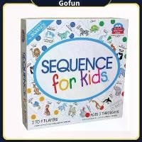 ราคา [COD] Sequence for Kids Board Game, Board Game, Picture Search Game for Children. (1733372906972153035)