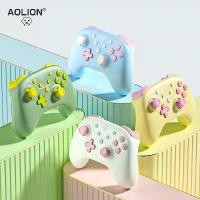 ราคา Aojia Shiluococo Wireless Controller Switch Bluetooth Motion Sensing Wired PC Computer Steam Game Controller (1732914823381943658)