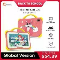 ราคา [COD] CWOWDEFU 7" Kids Tablet Android 14 8GB 64GB Octa Core WiFi6 Google Play Children Tablets for Girl Education Gift 4000mAh Hebrew (1733039299609462471)