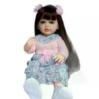 ราคา Long Hair Full Glue 55cm Reborn Doll Vinyl Toy Gift Little Princess Birthday Present ตุ๊กตา ชินจัง โชว์ ช้างน้อย ตุ๊กตา cj 7 ตุ๊กตา ระบาย อารมณ์ krk ตุ๊กตา หิมะ ตุ๊กตา (1733368539865450174)