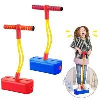 ราคา Kids Outdoor Foam Pogo Stick Jumper Children Bungee Jumper Foam Bouncing Toys Squeaky Sounds Funny Fitness Gift for Boy and Girl (1733158638311605980)