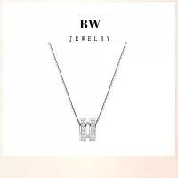 ราคา Jewelry Necklace White Gold Necklace Silver Pendant Fashion Necklace Women's Necklace ✨ BWX004 gift for girlfriend (1732897920540248048)