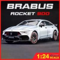 ราคา Brabus Rocket Car Model Alloy Metal 900 1:24 Toys for Boys Gift (1733363517849175535)