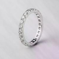 ราคา Eterna Glow Ring White gold 9K set w/ 1.20ct Lab-grown [R005] (1732994376934786769)