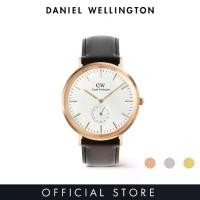 ราคา Daniel Wellington Classic 40mm Multi-Eye Sheffield Off-White Sunray Rose Gold / Silver / Gold Men Watch stainless steel Leather strap watch DW Official Authentic Original นาฬิกา ผู้หญิง (1732965706364