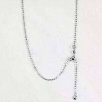 ราคา Sterling Silver Necklace S925 Double Flash Bead Chain Starlight Female Adjustable Necklace Clavicle Chain Diamond Chain Gold Plated Necklace Jewelry (1733370408932968440)