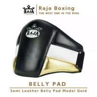 ราคา เป้าท้อง เป้าป้องกันหน้าท้อง ราชา เป้าเตะ Raja Boxing Belly Pad Model Gold (หนังไมโครไฟเบอร์แท้ 100%) (1732946891966023321)