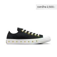 ราคา CONVERSE รองเท้า CTAS STAR STUDDED OX BLACK/GOLD ผู้หญิง A07907CF_H3BKGD (1731704983391208628)