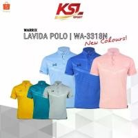 ราคา Warrix Polo Shirt, Printed Pattern, Warrix WA-3318N 3318 LAVIDA, Gold, Indigo, Gray, Blue, Light Blue, No Ironing Needed (1732986424827872792)