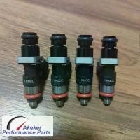 ราคา 4X Black Top Hat 14 MM Feed 65mm EV14 E25 E85 fuel injector For Honda Toyota หัวฉีด (1732556923736852144)