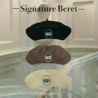 ราคา [จัดส่งทันที] KINDARARE — Signature Beret Hat (หมวกเบเร่ต์ พร้อมส่ง) (1733155366604212208)