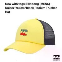 ราคา หมวก NEW with tags Billabong (MENS) Unisex Yellow/Black Podioum Trucker Hat สินค้าดี (1733417709298157235)