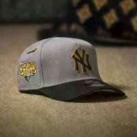 ราคา Mlb New York Yankees World Series 2009 Anniversary Hat Mens NY หมวกปากเป็ดขอบโค้งสีดําและ Eed (1733309926966199582)