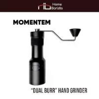 ราคา Home Barista เครื่องบดกาแฟ MOMENTEM “Dual Burr” Hand Grinder (Double Grind + Sifter) (1732842032254387230)