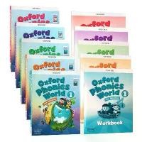 ราคา จัดส่งทันที. Oxford Phonetic World 1-5 English textbooks with exercises, suitable for primary school children, English language learning books for phonetics, primary school students, and home schools 