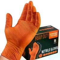 ราคา 50 pieces, XL/L/M sizes, thick nitrile gloves, nitrile gloves for home use, disposable nitrile gloves with diamond-pattern texture, suitable for kitchen, bathroom, home cleaning, (1733234258429904012)