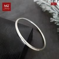 ราคา กำไลเงินแท้ กำไลหลอด กำไลเกลี้ยง หนา 3 มม ข้อมือ 14 15 16 17 18 19 ซม (sbg017) MT Jewelry มณีธารา (1733312045251397168)