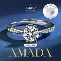 ราคา Amada Ring แหวน Darina Jewelry DRR0008 พร้อมกล่องเครื่องประดับ เขียนการ์ดได้ (1732566243324560721)