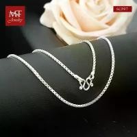 ราคา MT สร้อยคอเงินแท้ ลายอิตาลี งานไทย กว้าง 1.5 มม 14 16 18 20 22 24 นิ้ว ( sc397) MT Jewelry มณีธารา นาฬิกา แฮนด์เมด (1733268707109603088)