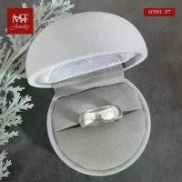 ราคา MT แหวนเงินแท้ แหวนเกลี้ยง หน้าโค้ง หน้ากว้าง 7 มม ไซส์ 51 52 53 56 57 (sr001-07) MT Jewelry มณีธารา สร้อย เงิน แท้ 100 เปอร์เซ็นต์ สุโขทัย (1732624096479446743)