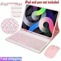 ราคา For Case iPad with Keyboard for iPad 5th 6th 7th Gen 8th 9th 10th Generation Bluetooth Keyboard Mouse for iPad Air 1 2 3 iPad Air 4 2020 Air 5 Air 11 M2 Pro 9.7 10.5 11 M4 2024 (1733297852308620969)