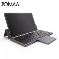 ราคา Jomaa Bluetooth Keyboard for Windows Android IOS Phone iPad Rechargeable Wireless Keyboard with Touchpad Foldable Case (1733062427098842696)