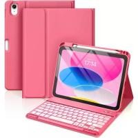 ราคา For iPad Air 13 Inch Case (M3/M2) with Keyboard - Wireless Detachable Folio Keyboard Cover 7 Colors Backlit with Pencil Holder for iPad Pro 12.9 6th 5th 4th 3rd Generation Case (1733390588274705627)