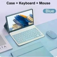 ราคา [COD] For Samsung Galaxy Tab A9 8.7 Inch Tablets Keyboard Case Detachable Keyboard Cover for Samsung Tab A9 SM-X110/X115/X117 Funda (1733224637166421799)