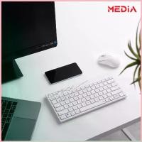 ราคา มีโค้ดลด100 คีย์บอร์ดเม้าส์ ไร้สาย Bluetooth + 2.4Ghz wireless Rapoo 8000M Multi Keyboard Mouse จัดส่งที่รวดเร็ว (1733063748038133608)