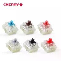 ราคา [COD] Original Brand NEW Cherry MX Mechanical Keyboard Switches Silver Red Black Blue Brown Linear Tactile Cherry Clear SMD RGB Switch (1733235711272125886)