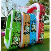ราคา COD D Kids สระน้ำเป่าลม ลายฮีโร่ พื้นเป่าลม พื้นกันกระแทก สระน้ำ สระน้ำขนาดใหญ่ สระน้ำเด็ก ขนาด 262*175*50 cm.พื้นเป่าลมกันกระแทกTikTok (1733030529362789704)