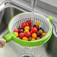 ราคา Creative Salad Dehydrator, Rotating Centrifugal Vegetable Dehydrator, Fruit Rotating Machine, Kitchen Vegetable Draining Basket (1733412688211510508)