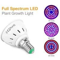 ราคา [COD] 3Pcs Plant Grow Light E27 E14 MR16 GU10 Full Spectrum Greenhouse Hydroponic LED Lamp Indoor High Quality Plant Lamp 48/60/80LEDs (1733075244178835306)