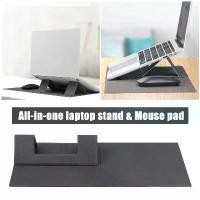 ราคา [COD] Multi-Functional Laptop Stand Mouse Pad for Laptop Washable Mice Mat Monitor Protection All in One Laptop Bracket Foldable Hold (1733025672834155998)