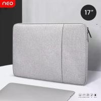 ราคา [พร้อมส่ง] NEO เคสโน้ตบุ๊ค กระเป๋าโน๊ตบุ๊ค ขนาด17-17.3 นิ้ว Soft ซองแล็ปท็อป เคสMacbook Pro ซองใส่โน๊ตบุ๊ค กันฝุ่น กันรอย กันกระแทก Laptop Bag Macbook Sleeve 17-17.3 inch (1732387203785787389)