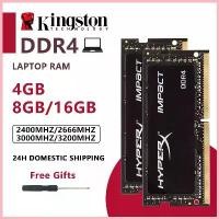 ราคา ston Hyperx Impact DDR4 RAM Laptop SOIDMM Memory 4GB 8GB 16GB 2133Mhz 2400Mhz 2666Mhz 3200Mhz จัดส่งที่รวดเร็ว (1732990799738734411)