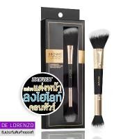 ราคา [COD] [Tiktok]Browit by Nongchat Professional Duo Highlight and Contour Brush Browit Nongchat Professional Duo Highlight and Contour Brush Makeup Brush Highlight and Contour Brush (1733171410656593090