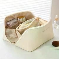 ราคา Makeup Organizer Female Toiletry Kit Bag Make Up Case Storage Pouch Luxury Lady Box, Cosmetic Bag, Organizer Bag For Travel Zip (1733364893466264987)