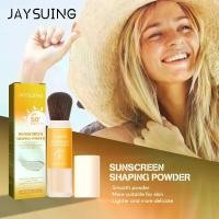 ราคา [COD] [Tiktok]Jaysuing Spf 50+ Pa++++ Sunscreen Makeup Powder Lightweight Breathable Sunscreen Loose Powder Invisible Makeup Powder 8g (1733114371737224950)