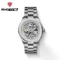 ราคา RHOTNS New Men's Watch, Genuine Mechanical Watch, Skeleton Design, Luminous, Student and Business Style, Automatic Mechanical Watch for Men (1733405870978139176)