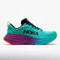 ราคา Hoka Bondi 8, For Men, Available in Aqua and Electric Black (1733029885602202828)