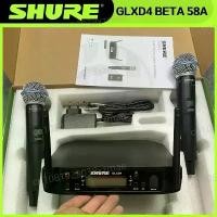 ราคา [COD] Shure GLXD4 Beta 58a Wireless Microphone UHF Dynamic Professional Speech Broadcast Party Stage Singing Handy Speaking Trumpet (1733244055821059426)