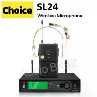ราคา [COD] SLX24 SLX14 Headset Microphone Professional Wireless UHF Microphone System Bodypack Transmitter Stage Performance Karaoke Party (1733394273295959619)