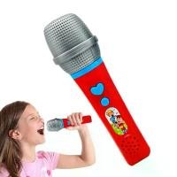 ราคา [COD] Children's Handheld Microphone Toy Portable Karaoke Toy Durable and Creative Children's Karaoke Microphone for Children's Christmas Gift (1733350305484343067)
