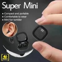 ราคา [COD] Mini Wireless Bluetooth 5.3 Headset Invisible Sleep Headphones Noise Canceling Headphones Headphones with Microphone for Huawei Xiaomi Redmi (1733211269623089031)