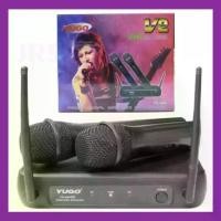 ราคา YUGO ไมค์โครโฟนไร้สาย ไมค์ลอยคู่ Wireless Microphone รุ่น YG-668V2 (1729850732666784312)