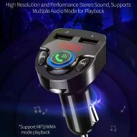 ราคา แนะนำ แนะนำ ของแท้100% G32 Wireless Bluetooth Car Charger Kit With Microphone เครื่องเล่นเพลง 2 USB ชาร์จแบตมือถือในรถยนต์ เชื่อมต่อมือถือกับรถยนต์ Car mp3 player บลูทูธ 5.0 / Car kit storeTikTok (173