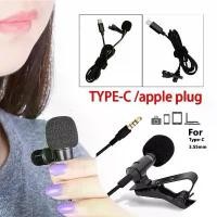 ราคา [COD] Microphone Jack Plug Wired Stereo Microphone External Microphone Apple/TYPE-C For phones, laptops, notebooks, PCs, DVDs, radios, car stereos (1733318505223914832)